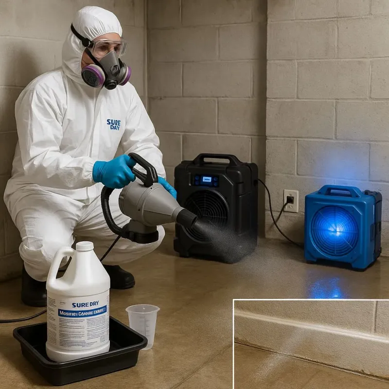 Sanitization and Odor Removal process in Mauston, WI
