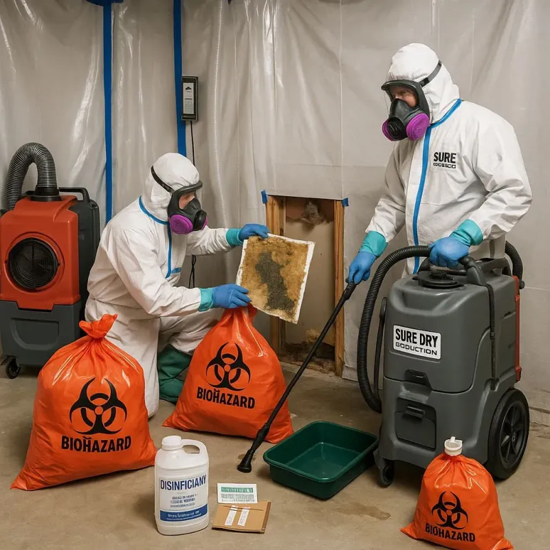 Contaminated Water Handling Protocols process in Mauston, WI