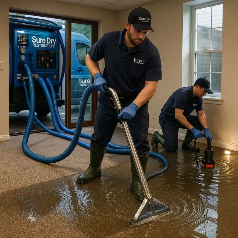 Water Extraction and Removal process in Mauston, WI